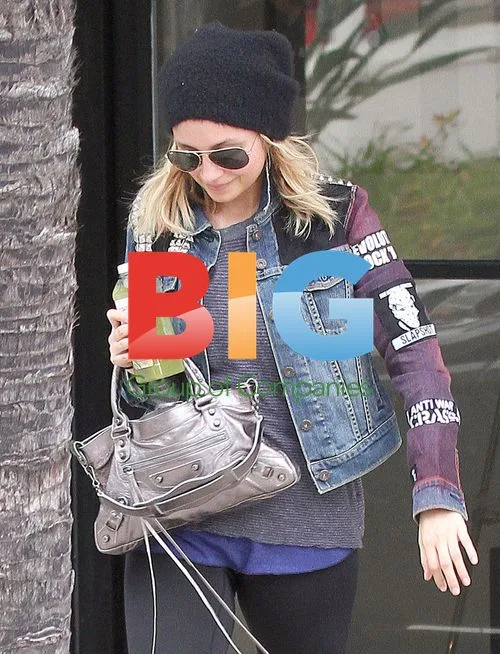 Nicole Richie leaving gym in LA