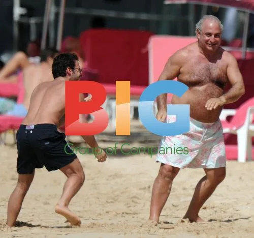 Philip Green on Caribbean Beach