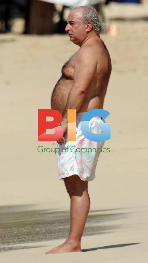 Philip Green on Caribbean Beach