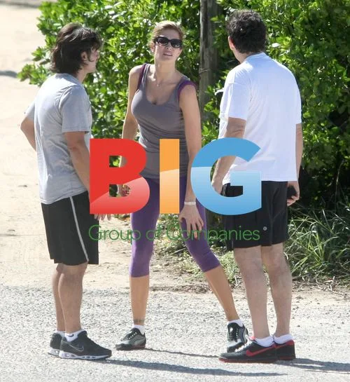 Stephanie Seymour and Peter Brant in St Barths