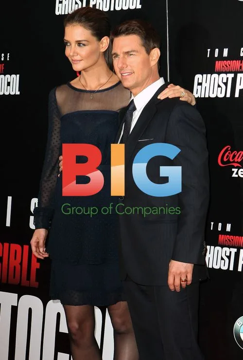 Tom Cruise & Katie Holmes at 'Mission: Impossible' Premiere