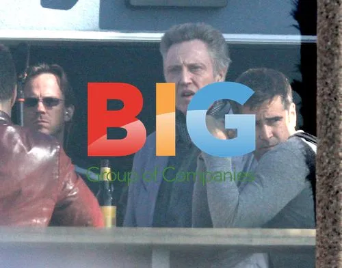 Christopher Walken, Colin Farrell on Seven Psychopaths set
