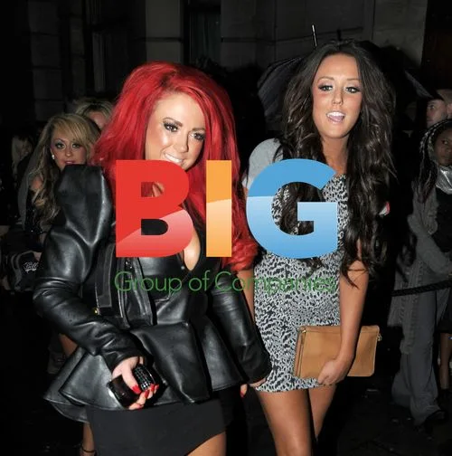 Holly Hagan and Charlotte Crosby at Aura in London