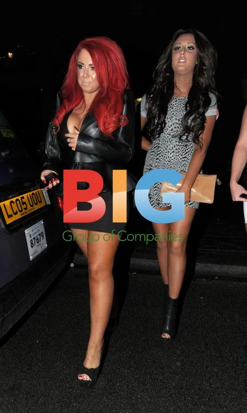 Geordie Shore Stars Holly and Charlotte Spotted in London