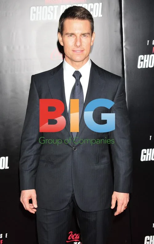 Tom Cruise at "Mission Impossible" Premiere