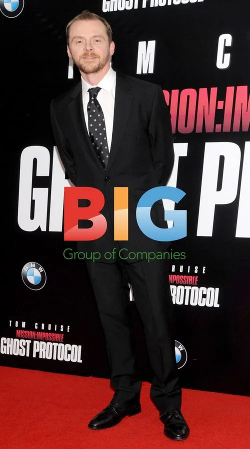 Simon Pegg at 'Mission: Impossible' Premiere