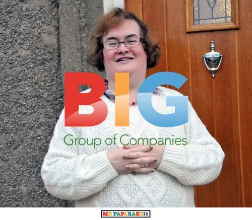 Susan Boyle in Festive Spirits
