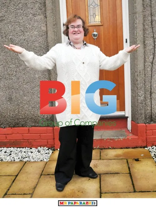 Susan Boyle in Festive Spirits