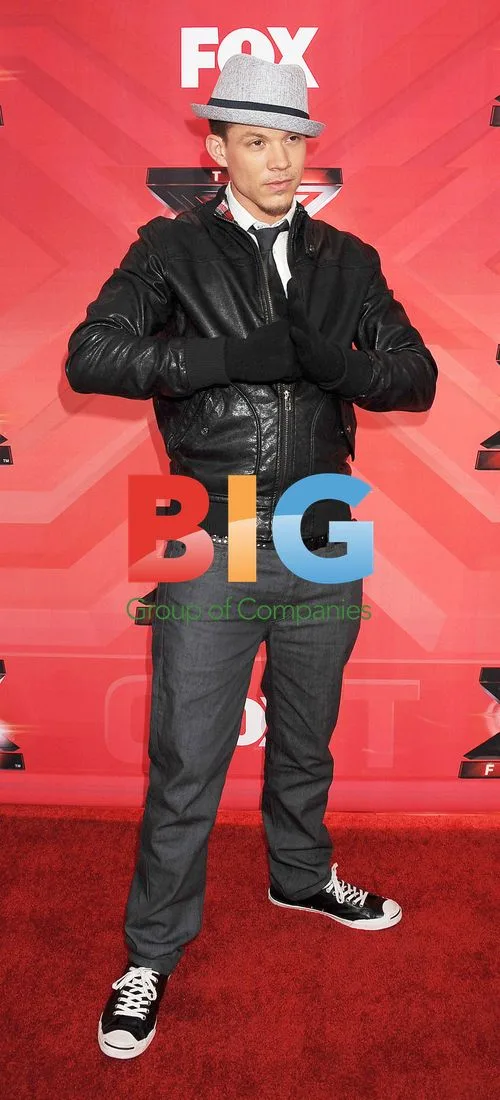 Chris Rene at X Factor USA Press Conference
