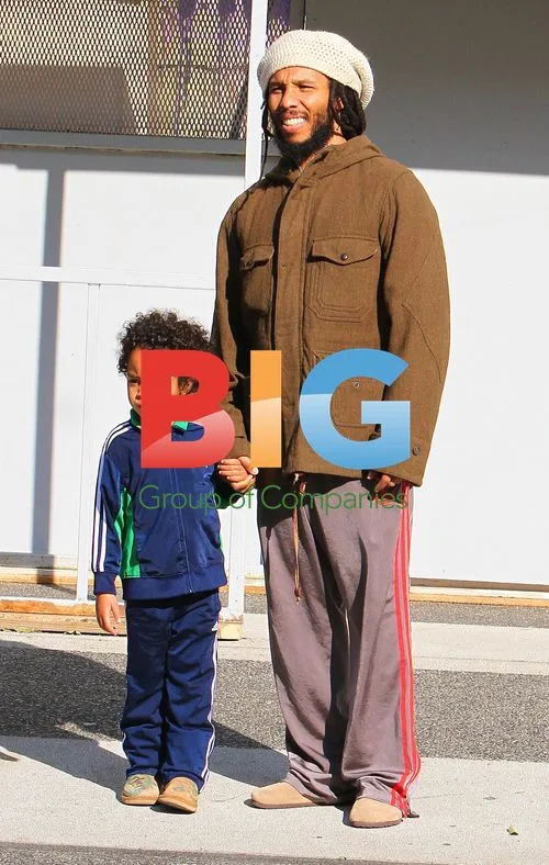 Ziggy Marley and son Gideon