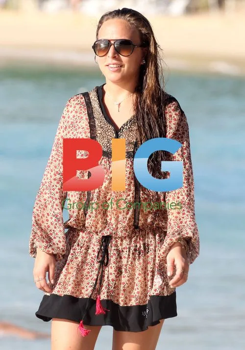 Chloe Green Swimsuit in Barbados