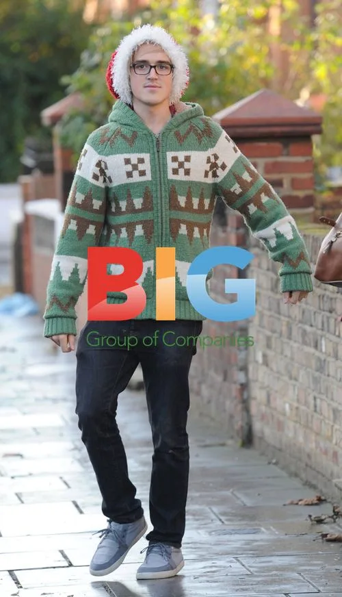 Tom Fletcher at Fearne Cotton's Christmas Party