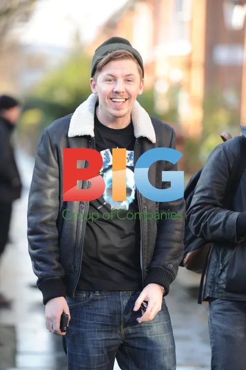 Celebrities Arriving at Fearne Cotton\'s Christmas Party