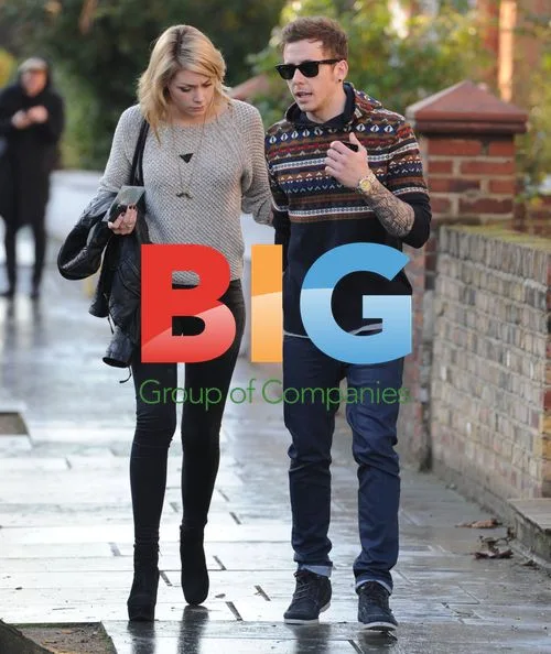 Celebrities Arriving at Fearne Cotton's Christmas Party
