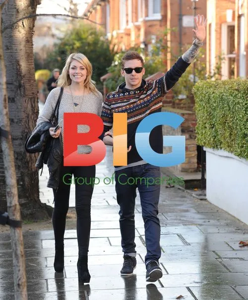 Celebrities Arriving at Fearne Cotton's Christmas Party