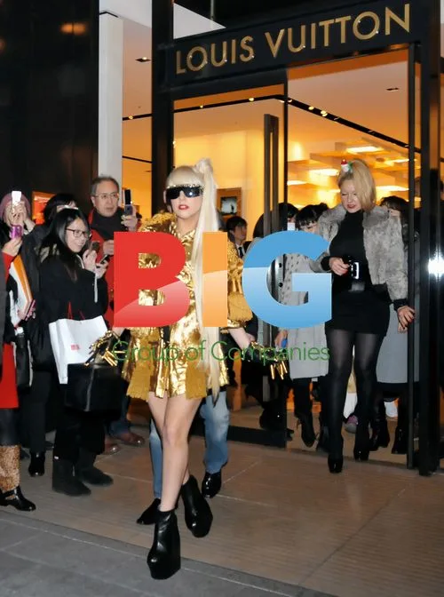 Lady Gaga steps out in Tokyo