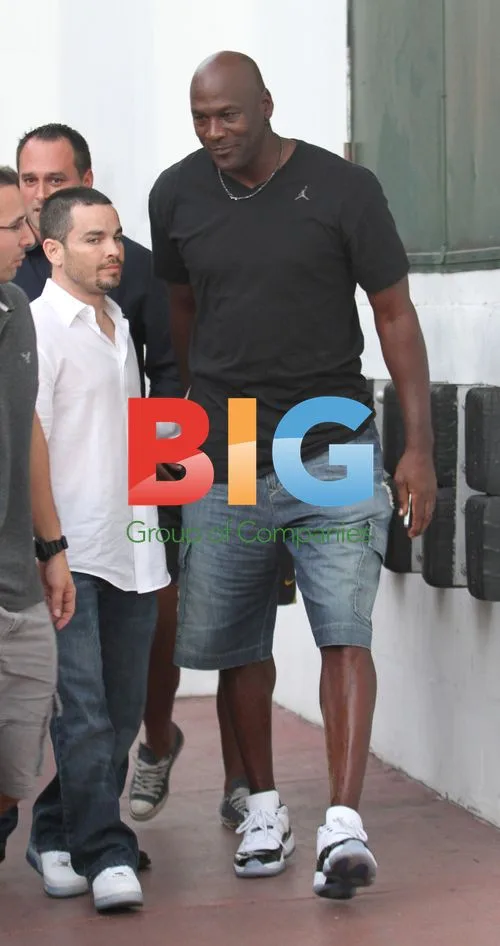 Michael Jordan Strolling in Miami