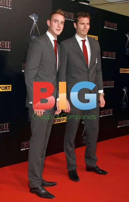 England cricketers at BBC Sports Awards 2011