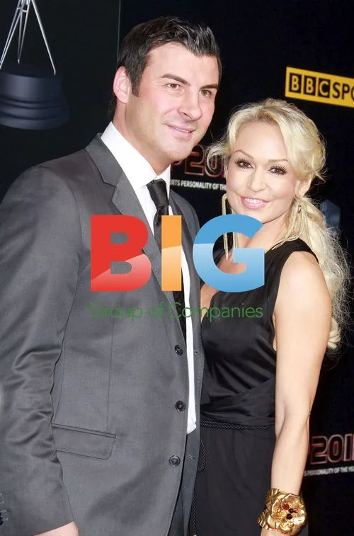 Joe Calzage and Kristina Rhianoff at SPOTY 2011