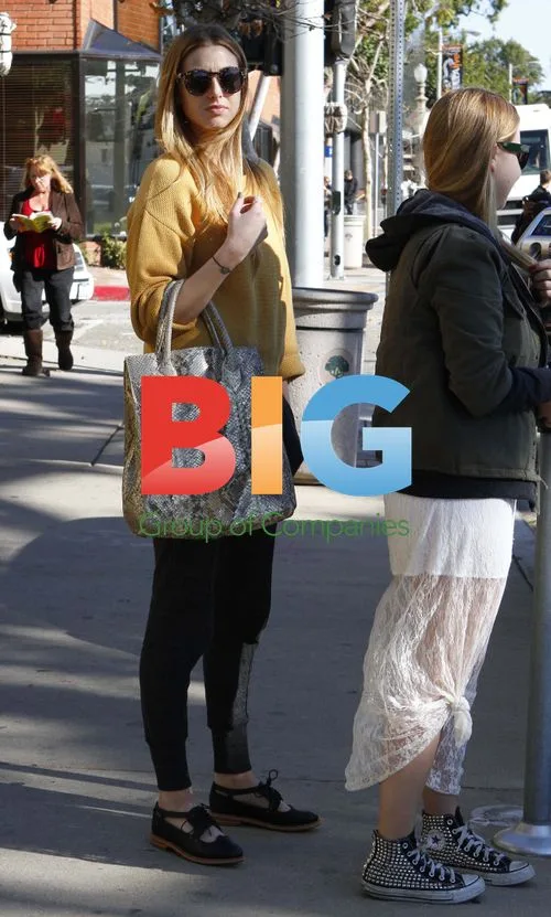 Whitney Port out with friend in LA