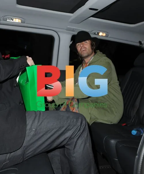 Liam Gallagher Shopping in London