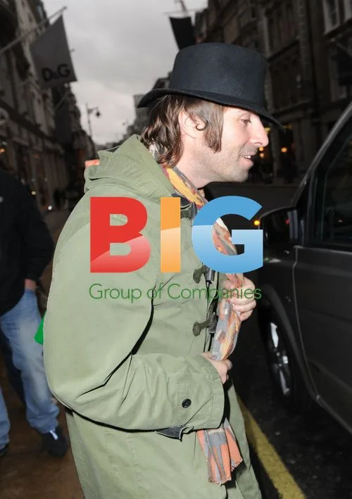 Liam Gallagher Shopping in London