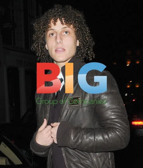 David Luiz Leaving Nobu Restaurant