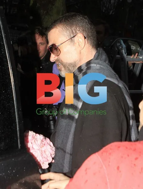 George Michael at His Hampstead Home