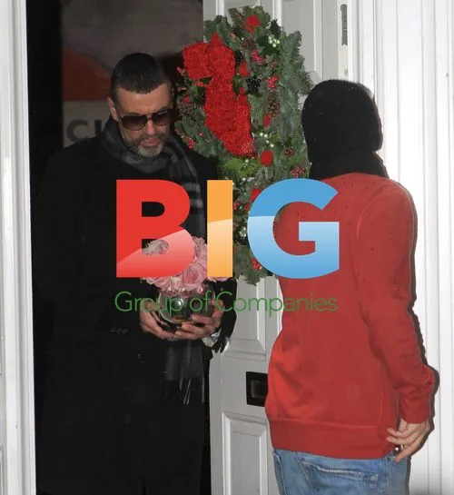 George Michael Seen at Home After Press Conference