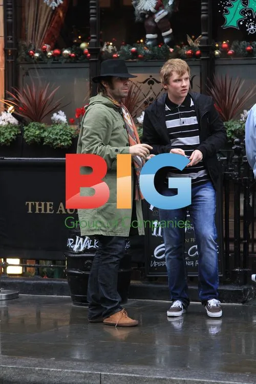 Liam Gallager Out in London