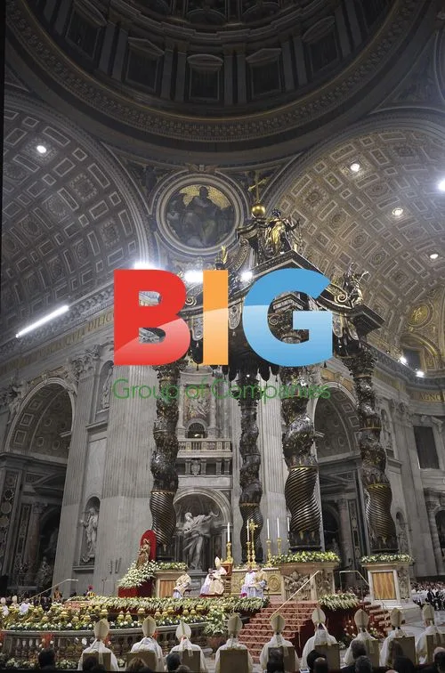 Pope Benedict XVI Celebrates Christmas Mass