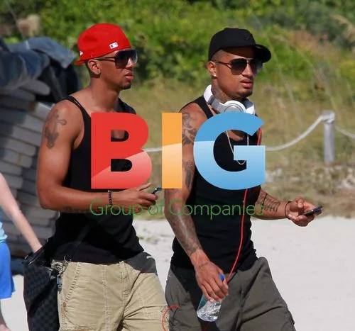 Kevin Prince Boateng on Miami Beach