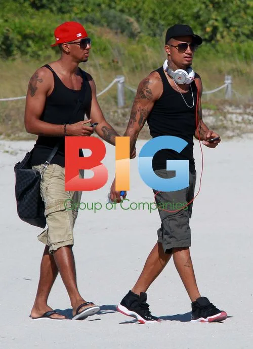 Kevin Prince Boateng on Miami Beach