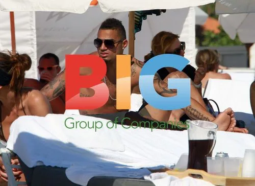 Kevin Prince Boateng on Miami Beach