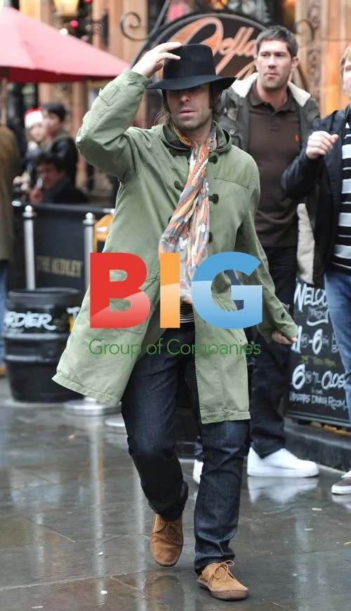 Liam Gallagher Out in London