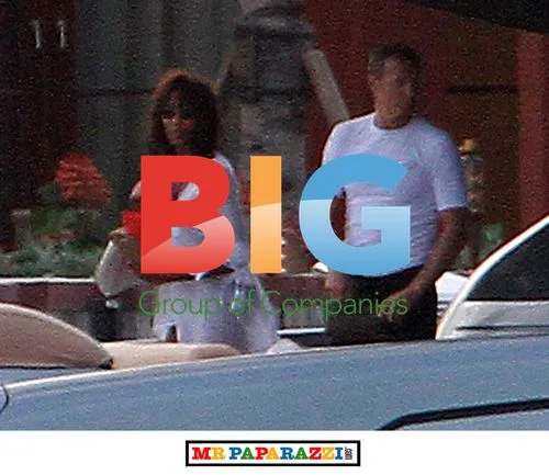 Naomi Campbell and Vladislav Doronin on Yacht