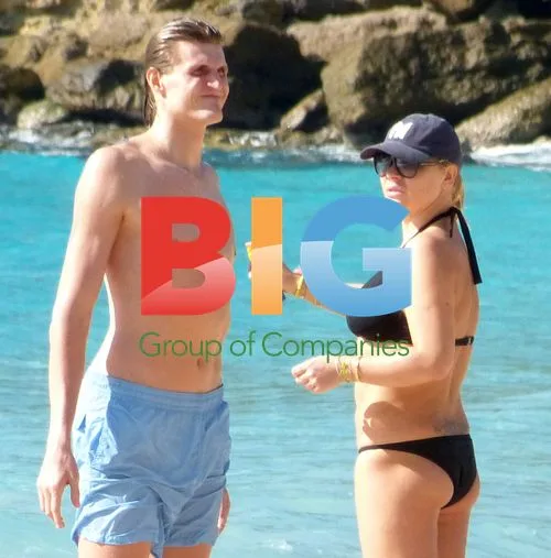 NBA Star Andrei Kirilenko and Wife Masha Lopatov in St. Barths