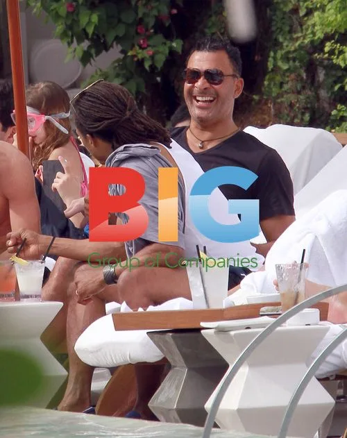 Ruud Gullit and Edgar Davids in Miami