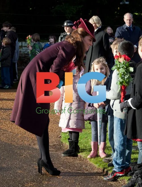 Royal Family at Christmas Service