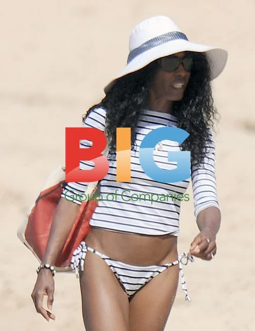 Sinitta with Family in Barbados