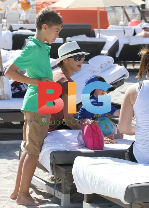 Sharlely Becker's Family Beach Day