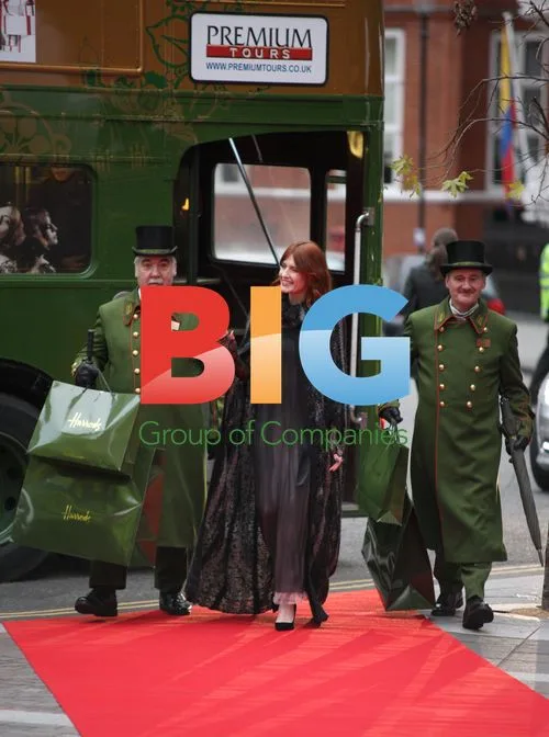 Florence Welch Opens Harrods Winter Sale
