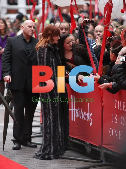 Florence Welch Opens Harrods Winter Sale