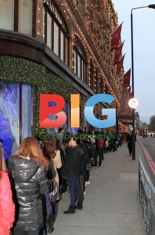 Florence Welch opens Harrods winter sale
