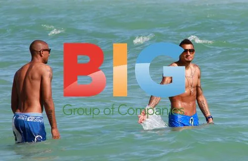 Kevin Prince Boateng at Miami Beach