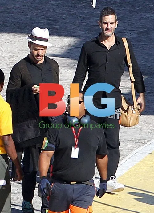 Marc Jacobs and Boyfriend in St. Barths