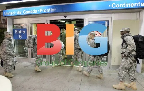 Troops Arrive for Holiday Leave at St. Louis Airport
