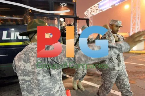 Troops Arrive at St. Louis Airport for Holiday Leave