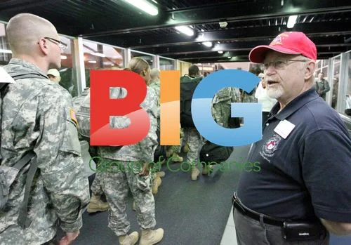 Troops arrive for Holiday Block Leave