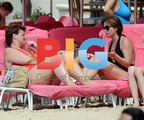 Emma Forbes on Caribbean Holiday